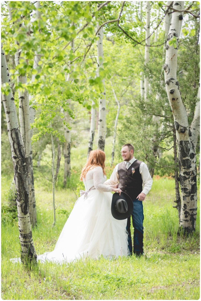 Overlook Ranch Estes Park Colorado Mountain Country Wedding First Look
