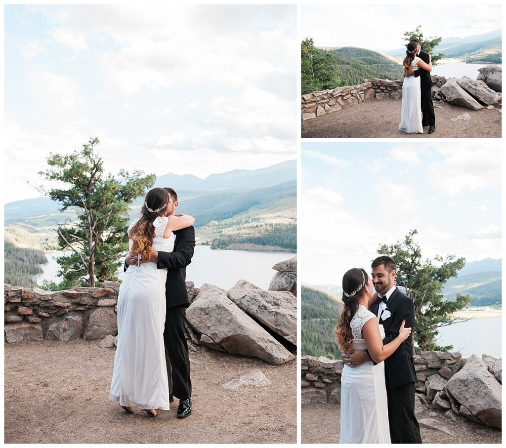 Sapphire Point Lake Dillon Frisco Coloraod Elopement Wedding