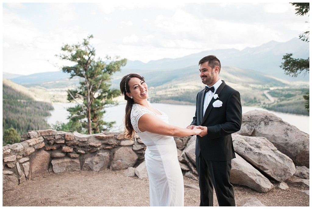 Sapphire Point Lake Dillon Frisco Coloraod Elopement Wedding